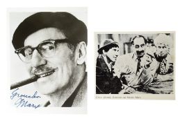 THE MARX BROTHERS - GROUCHO MARX - SIGNED PHOTOGRAPH
