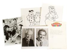 ANIMATION - HANNA BARBERA - DUAL AUTOGRAPHED 8X10