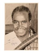 WORLD LEADERS - KENNETH KAUNDA (D.2021) - SIGNED PHOTO