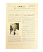 NOBEL PRIZE WINNERS - GERHARD DOMAGK (D.1964) - SIGNED PAPER