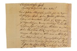 HISTORY - ANNE, PRINCESS OF ORANGE (D.1759) - PARTIAL ALS