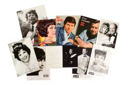 MUSIC / SINGERS - COLLECTION OF SIGNED PHOTOGRAPHS