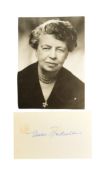 PRESIDENTS - FIRST LADY - ELEANOR ROOSEVELT AUTOGRAPH