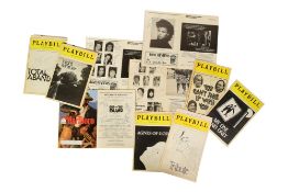 THEATRE / ACTORS - COLLECTION OF SIGNED PLAYBILL PROGRAMMES