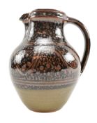 RAY FINCH FOR WINCHCOMBE POTTERY - STUDIO POTTERY EARTHENWARE JUG