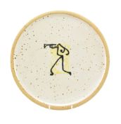 ARMIN SKIRDE (GERMAN CONTEMPORARy) - STUDIO POTTERY STONEWARE CHARGER