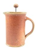 LISA HAMMOND - STUDIO POTTERY STONEWARE CAFETIERE