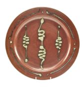 RAY FINCH FOR WINCHCOMBE POTTERY - STUDIO POTTERY CHARGER PLATE