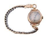 HALLMARKED 9CT GOLD SMITHS DE LUXE WRISTWATCH