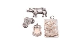 COLLECTION OF SILVER & WHITE METAL JEWELLERY