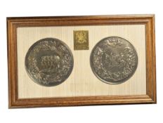 LIMITED EDITION THE WATERLOO MEDAL ELECTROTYPES