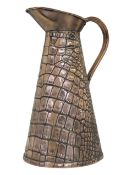 JOSEPH SANKEY & SONS, ENGLAND - EARLY 20TH CENTURY ARTS & CRAFTS COPPER JUG