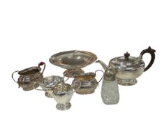 COLLECTION OF VINTAGE 20TH CENTURY SILVER PLATE TEA SERVICE