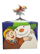 2001 COALPORT CHARACTERS - THE SNOWMAN (RAYMOND BRIGGS) - WALKING IN THE AIR FIGURE