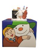 2001 COALPORT CHARACTERS - THE SNOWMAN (RAYMOND BRIGGS) - THE BAND PLAYS ON FIGURE