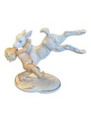 SCHAUBACH KUNST - 20TH CENTURY GERMAN PORCELAIN FIGURE