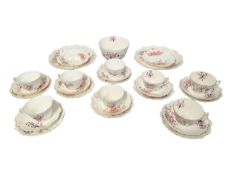 EARLY 20TH CENTURY CHINA TEA SERVICE FOR 8 SETTINGS