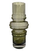 RIIHIKMAKI - MID 20TH CENTURY TULPPAANI TULIP STUDIO GLASS VASE