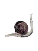 MURANO - MID CENTURY RETRO STUDIO GLASS SNAIL PAPERWEIGHT