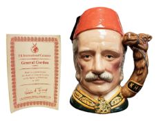 ROYAL DOULTON - 1990 GENERAL GORDON LIMITED EDITION TOBY FIGURE