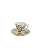 EARLY 20TH CENTURY JAPANESE EGGSHELL TEACUP & SAUCER