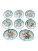 COLLECTION OF FRENCH 19TH CENTURY MAJOLICA PLATES