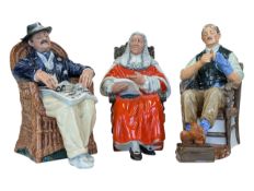 ROYAL DOULTON - THREE VINTAGE 20TH CENTURY PORCELAIN TABLEWARE