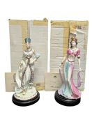 COALPORT & WEDGWOOD - TWO LATE 20TH CENTURY LIMITED EDITION CHINA FIGURES