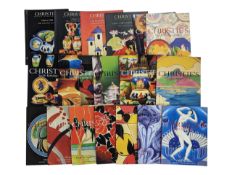 CHRISTIE'S BRITISH AUCTION HOUSE - SOUTH KENSINGTON - CLARICE CLIFF CATALOGUES