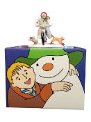 2001 COALPORT CHARACTERS - THE SNOWMAN (RAYMOND BRIGGS) - HOLD ON TIGHT FIGURE