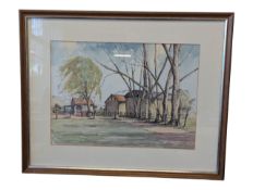 MARGARET DEMPSEY (BRITISH, 20TH CENTURY) - ORIGINAL WATERCOLOUR ON PAPER PAINTING