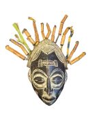 20TH CENTURY ANGOLAN CHOKWE MASK