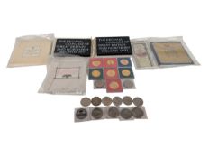 COLLECTION OF BRITISH COMMEMORATIVE COINS & SETS