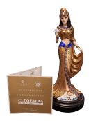 COALPORT - 2002 CLEOPATRA LIMITED GOLD EDITION CHINA FIGURE