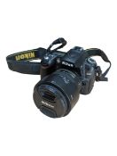 NIKON, JAPAN - CIRCA 2008 D90 DSLR & LENSES