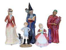 ROYAL DOULTON - FOUR VINTAGE 20TH CENTURY PORCELAIN FIGURINES