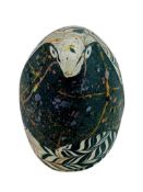 RAYMOND KINGHAM - STUDIO ART POTTERY DECORATIVE BIRD FIGURINE