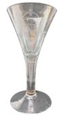 WHITEFRIARS - EARLY 20TH CENTURY HAND-ETCHED GOBLET GLASS