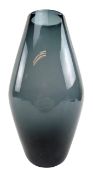 WHITEFRIARS - MID CENTURY SODA GLASS VASE IN MIDNIGHT BLUE