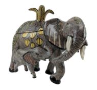 BETTY FOR ARDMORE POTTERY - STUDIO ART POTTERY ELEPHANT