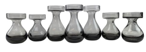 THROWER FOR WEDGWOOD - 'GEORGE' - SEVEN CANDLESTICKS