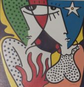 SILVIO VIGLIATURO (ITALIAN 1949) - AMANTI 1