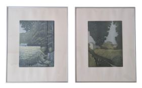OLIVIERO MASI (B. 1949) - UNTITLED LIMITED EDITION SIGNED COLOUR ETCHINGS