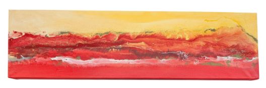 ROBIN MULLEN - UNTITLED ABSTRACT ACRYLIC ON CANVAS