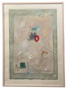 JIM RATTENBURY(B. 1947) - UNTITLED MIXED MEDIA - 1990