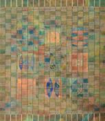 DEBBY KIRBY (20TH CENTURY) - AUTUMN SQUARES