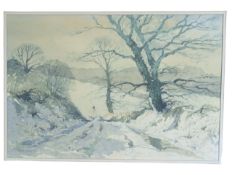 ALWYN CRANSHAW (B. 1934) - UNTITLED WATERCOLOUR PAINTING
