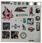 JAME LAVELLE AKA UNKLE - PSYENCE FICTION STICKER PACK