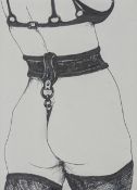 OSCAR SCHULZ - UNTITLED EROTIC SKETCH