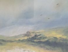 VICKI DIMMOCK (BRITISH MODERN) - SKY AND EARTH, ARTMOOR